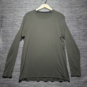 Lululemon Shirt Men's M Green Long Sleeve Athletic